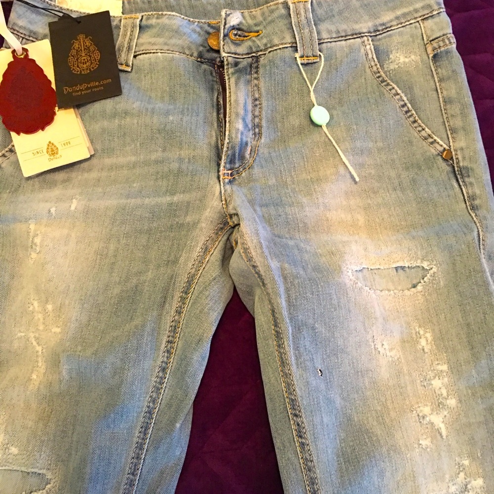 Dondup low rise flair jeans